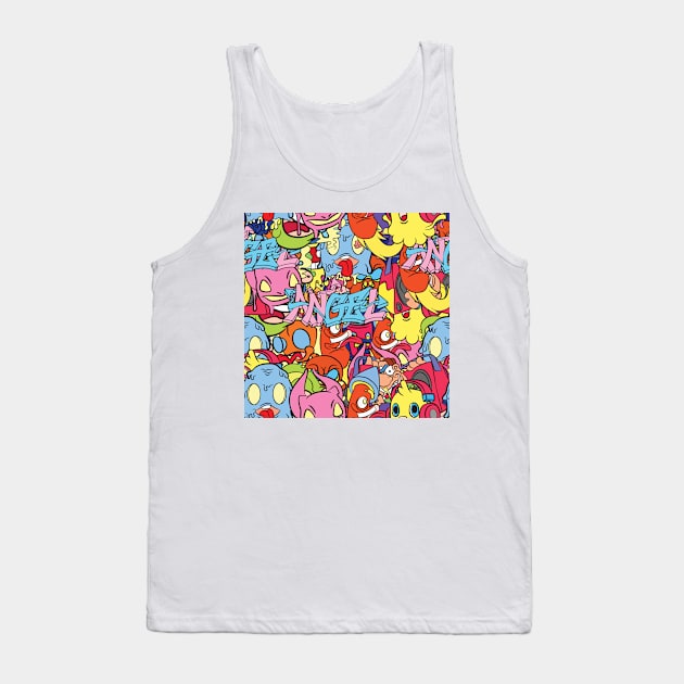 Graffiti 2 by James P. Manning Tank Top by James P. Manning